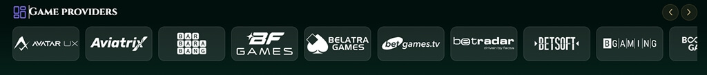 Proveedores de juegos de CashLounge Casino